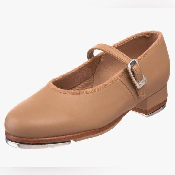 Bloch Tap on tap Leather tap shoes 10M Tan Brand new no box - Picture 1 of 9
